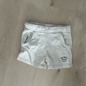 Zara Cream Baby Shorts